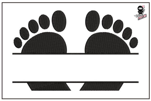 Baby Feet Split Monogram Review