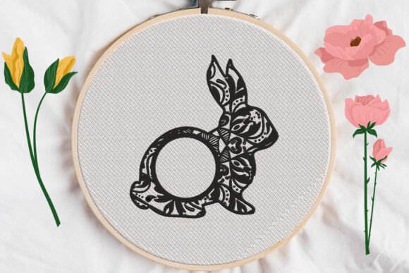Easter Bunny Monogram Frame Review