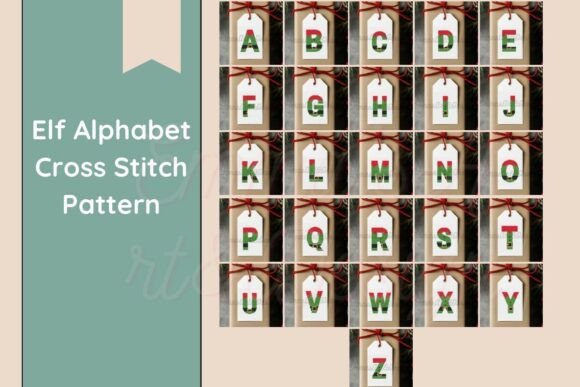 Elf Alphabet Cross Stitch Pattern Review