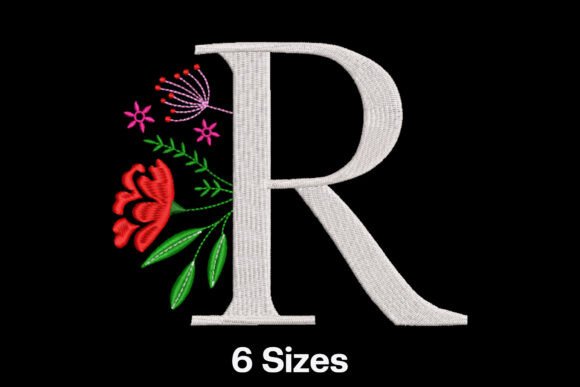Floral Alphabet Letter R: A Designer's Real-World Review