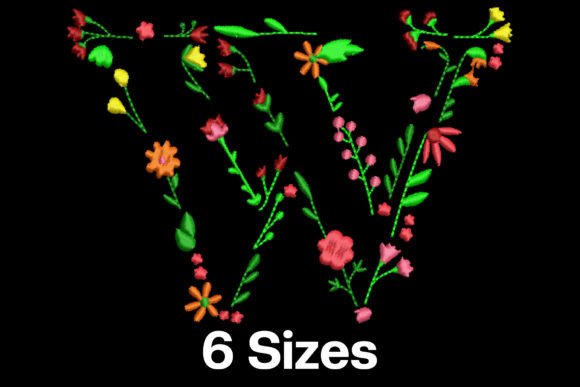 Flower Alphabet Letter W: A Designer's Gift Shop Review