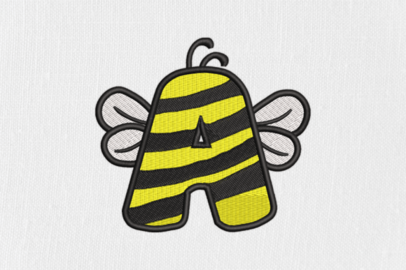 Letter a Bee Monograms: A Designer's Holiday Review