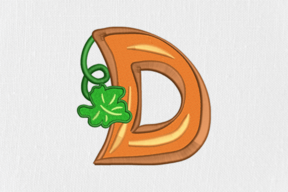 Letter D Autumn Monograms Review