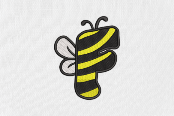 Letter F Bee Monograms: A Designer's Review for Craft Fairs