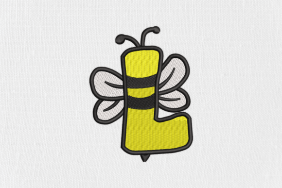 Letter L Bee Monograms: A Designer's Review for Craft Fairs