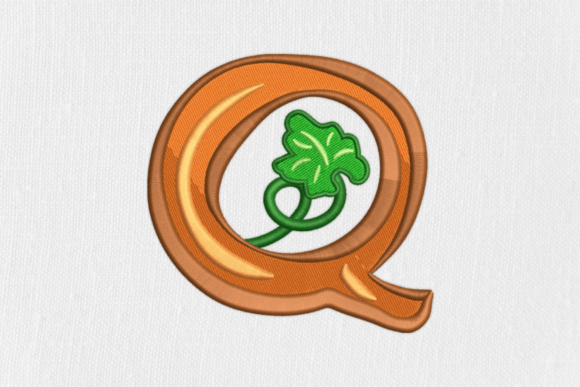 Letter Q Autumn Monograms: A Designer's Review