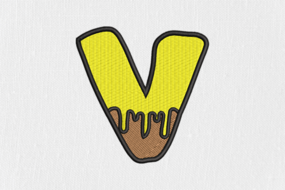 Letter V Bee Monograms: A Designer's Review