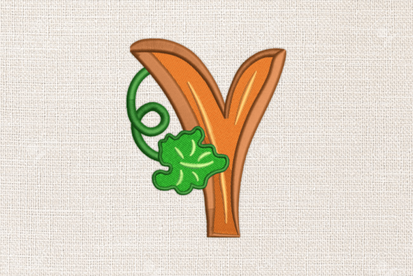 Letter Y Autumn Monograms: A Designer's Review