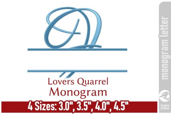 LQ Monogram Letter F Medium Review for Holiday Designs